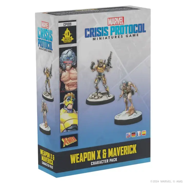 Atomic Mass Games Atomic Mass Games - Marvel Crisis Protocol: Weapon X & Maverick