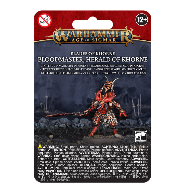 Games Workshop Warhammer Warhammer Age of Sigmar - Blades of Khorne: Bloodmaster Herald of Khorne