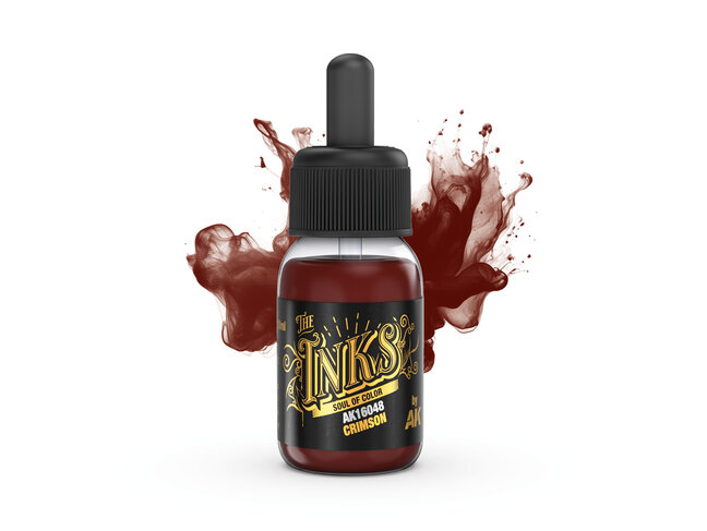 AK Interactive The Inks - Crimson