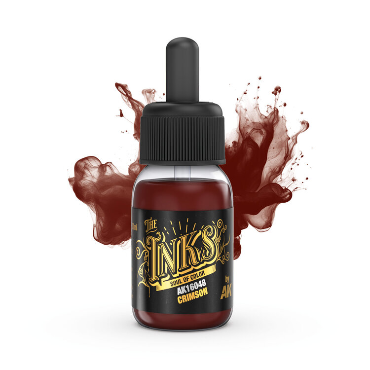 AK Interactive AK Interactive: The Inks - Crimson