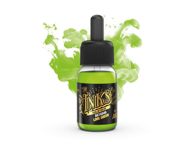 AK Interactive The Inks - Lime Green