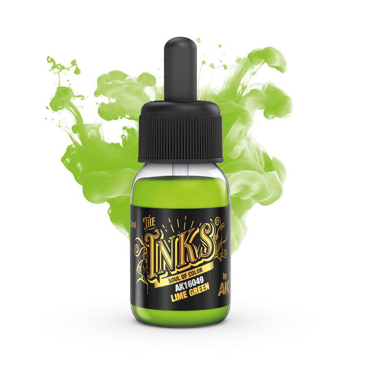 AK Interactive AK Interactive: The Inks - Lime Green