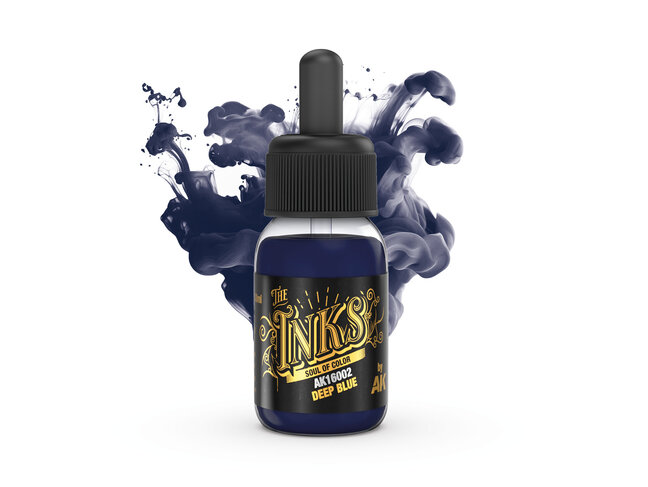 AK Interactive The Inks - Deep Blue