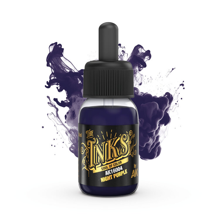 AK Interactive AK Interactive: The Inks - Night Purple