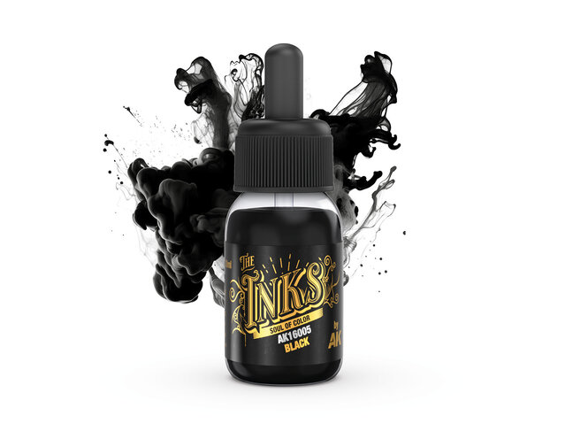 AK Interactive The Inks - Black