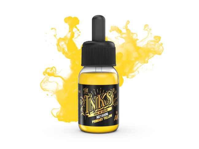 AK Interactive The Inks - Primary Yellow