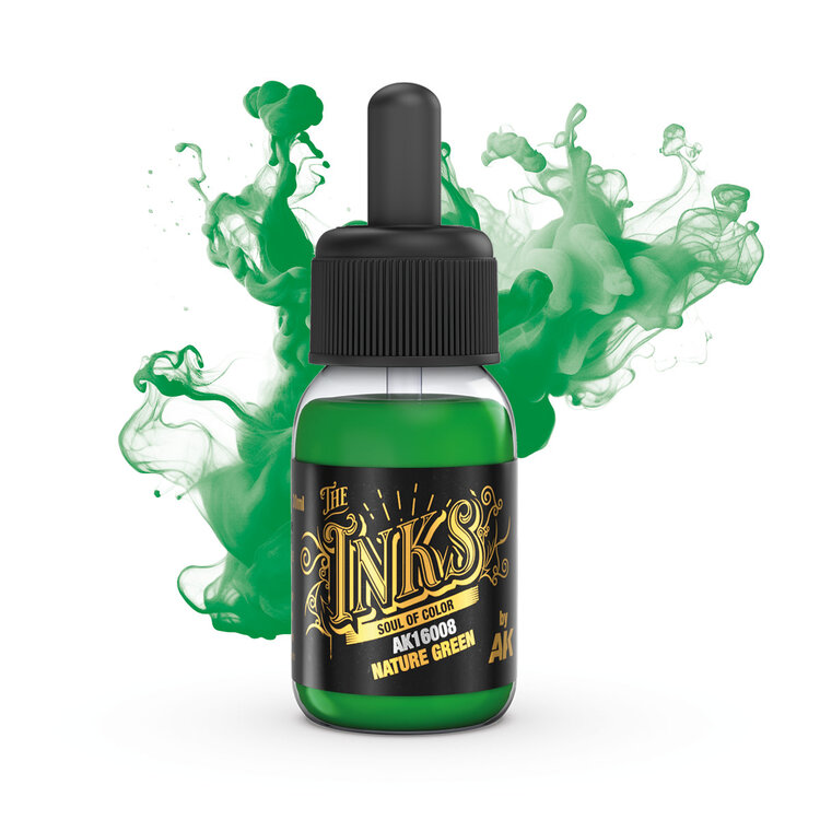 AK Interactive AK Interactive: The Inks - Nature Green