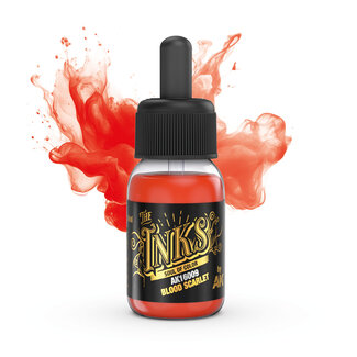 AK Interactive The Inks - Blood Scarlet