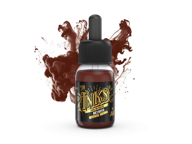 AK Interactive The Inks - Intense Sienna