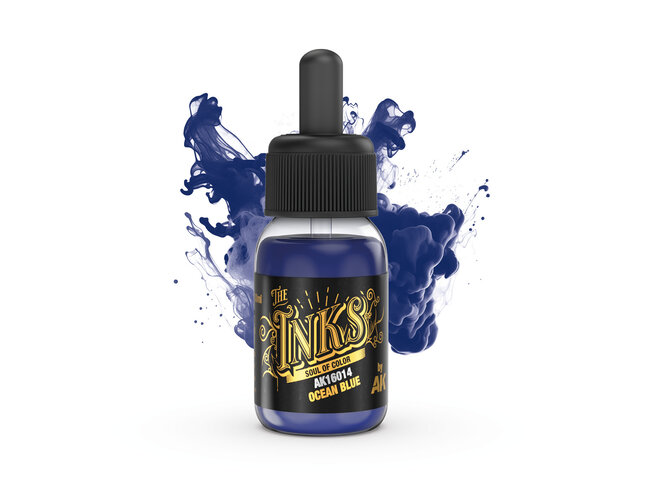 AK Interactive The Inks - Ocean Blue
