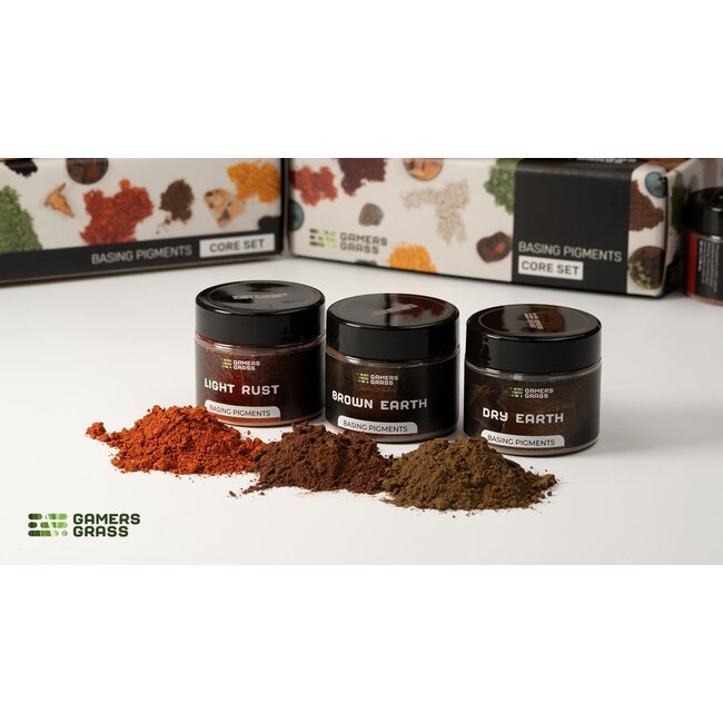 Gamers Grass Gamers Grass: Basing Pigments - Core Set