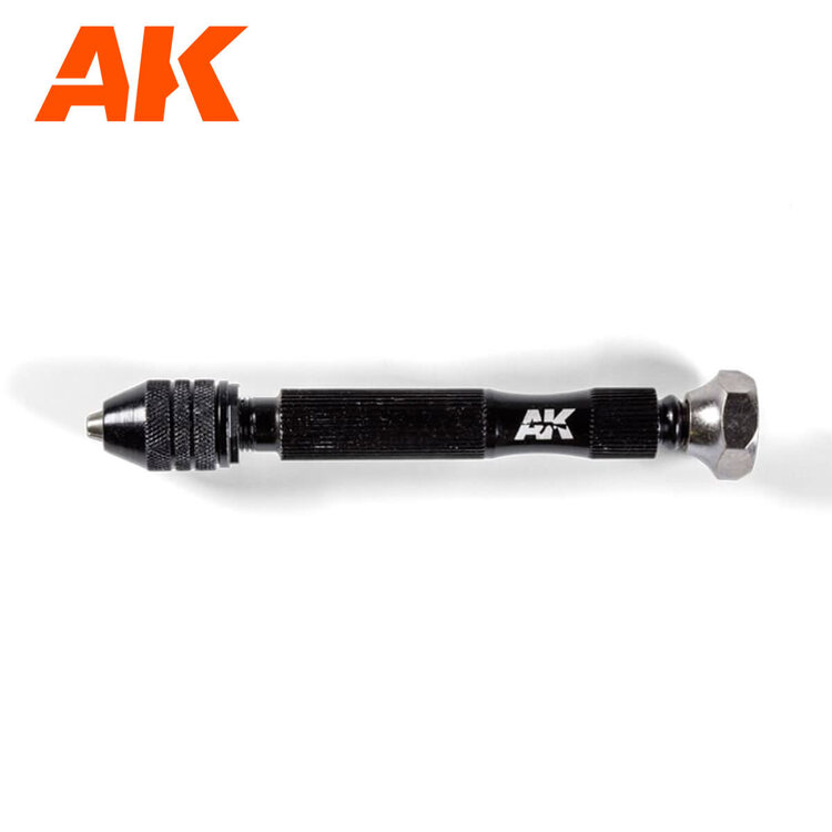 AK Interactive AK Interactive: Hand Drill Precision Pin Vise (0.2mm - 3.4mm)