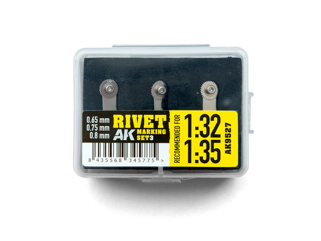 AK Interactive Rivet Marking Set 3 (1:32 & 1:35)
