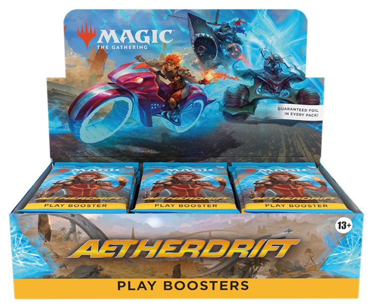 Magic: The Gathering Wizards of the Coast - Magic: The Gathering - Aetherdrift: Play Booster Display (en)