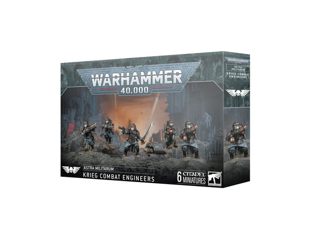 Games Workshop Warhammer Astra Militarum: Krieg Combat Engineers