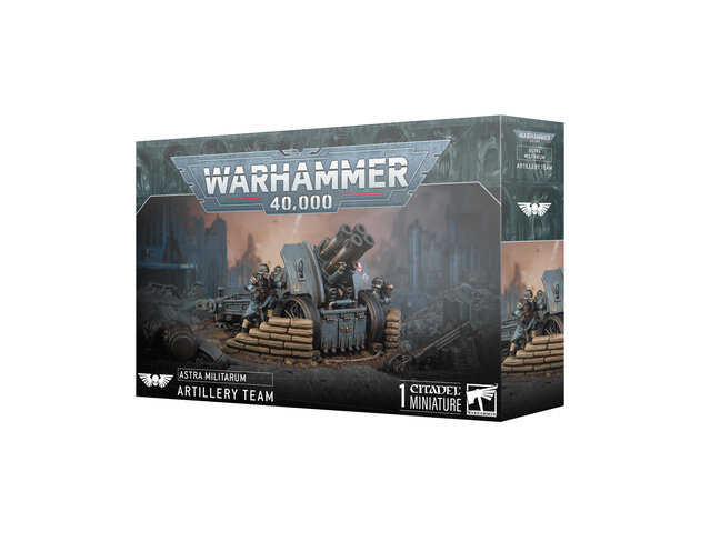 Games Workshop Warhammer Astra Militarum: Artillery Team