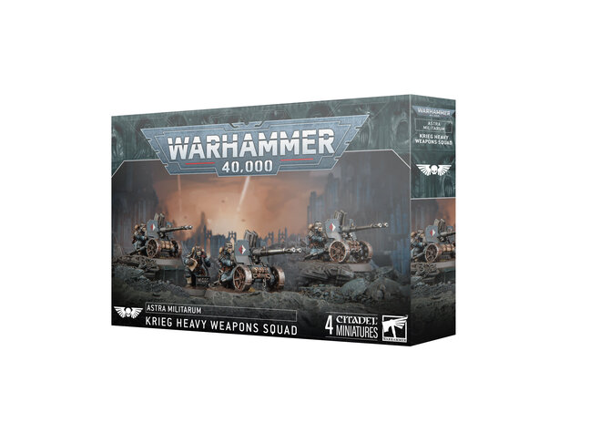 Games Workshop Warhammer Astra Militarum: Krieg Heavy Weapons Squad