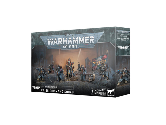 Games Workshop Warhammer Astra Militarum: Krieg Command Squad