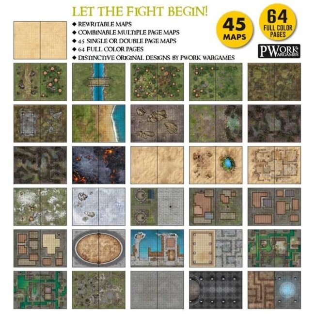 PWork Wargames PWork Wargames: Combat Book 1 - Fantasy