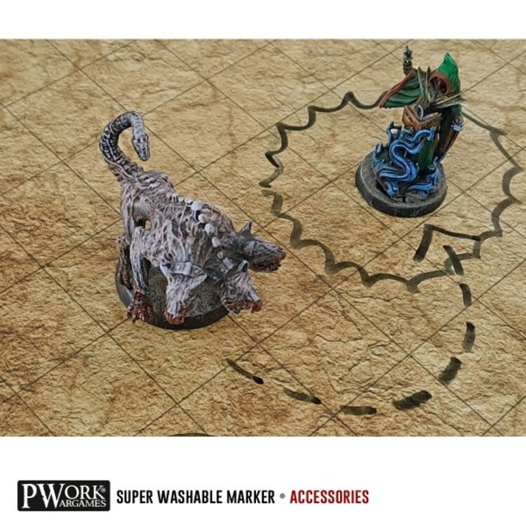 PWork Wargames PWork Wargames: Super Washable Marker - Black