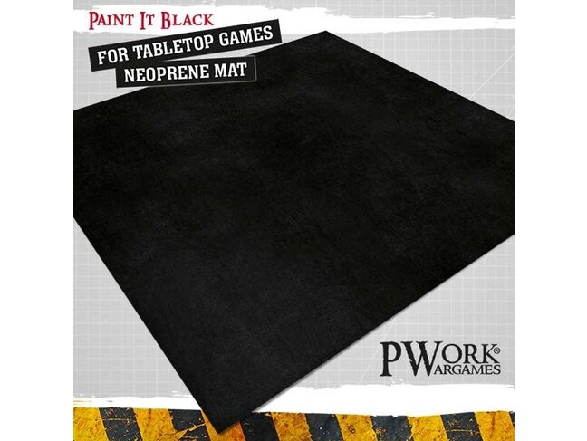 PWork Wargames Paint it Black (22"x30")