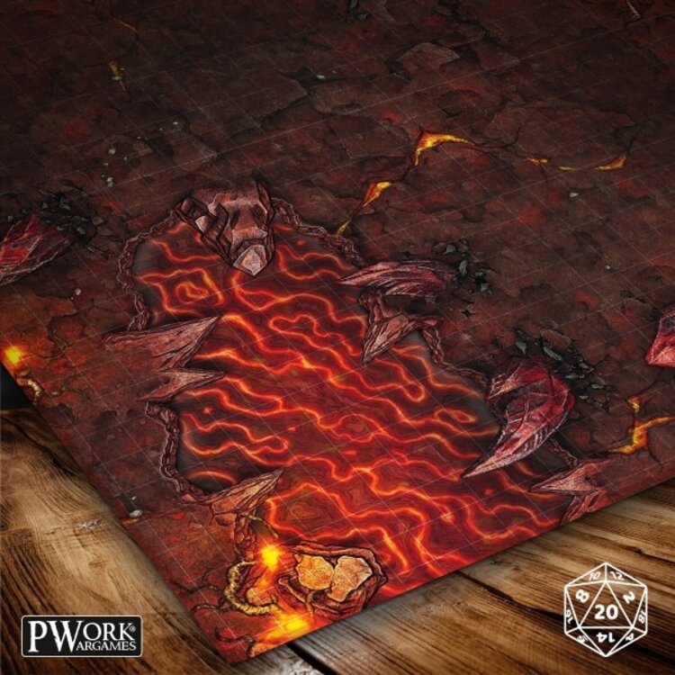 PWork Wargames PWork Wargames: Rewritable Battle Map - Square - 30"x30" - Final Clash