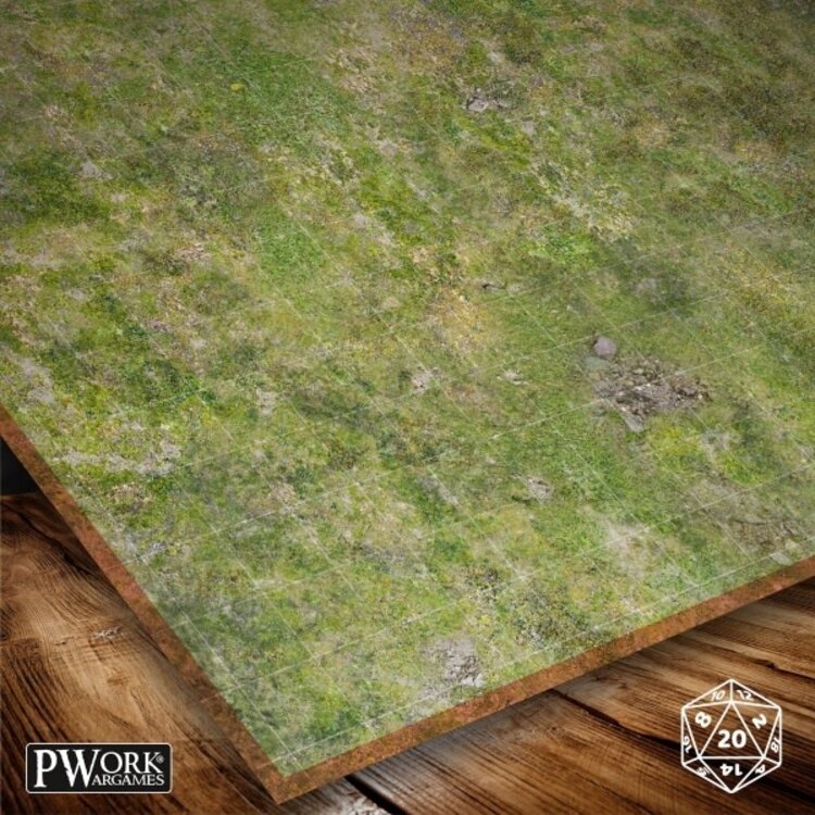 PWork Wargames PWork Wargames: Rewritable Map - Square - 24"x24" - Forest