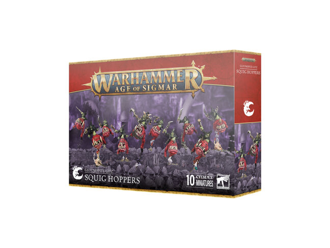 Games Workshop Warhammer Gloomspite Gitz: Squig Hoppers