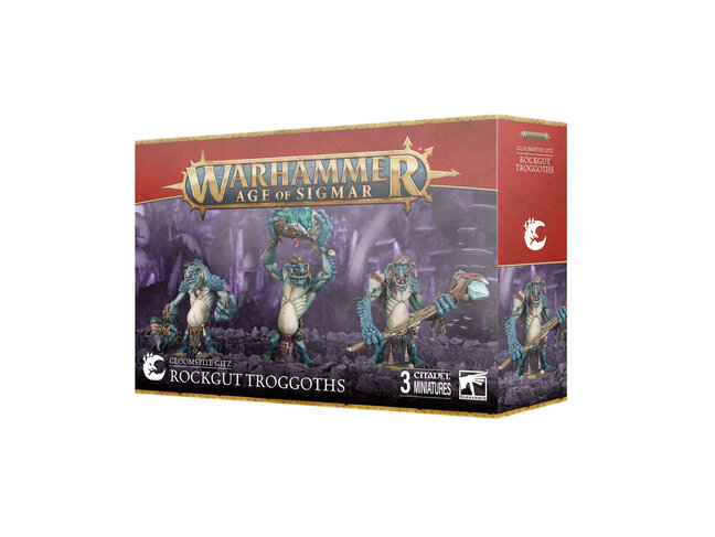 Games Workshop Warhammer Gloomspite Gitz: Rockgut Troggoths