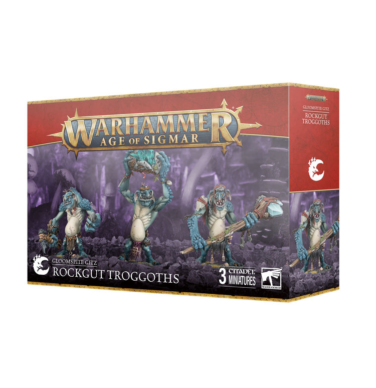 Games Workshop Warhammer Warhammer Age of Sigmar - Gloomspite Gitz: Rockgut Troggoths