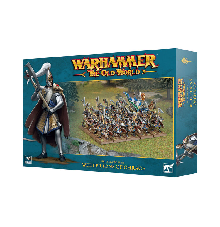 Games Workshop Warhammer Warhammer The Old World - High Elf Realms: White Lions of Chrace