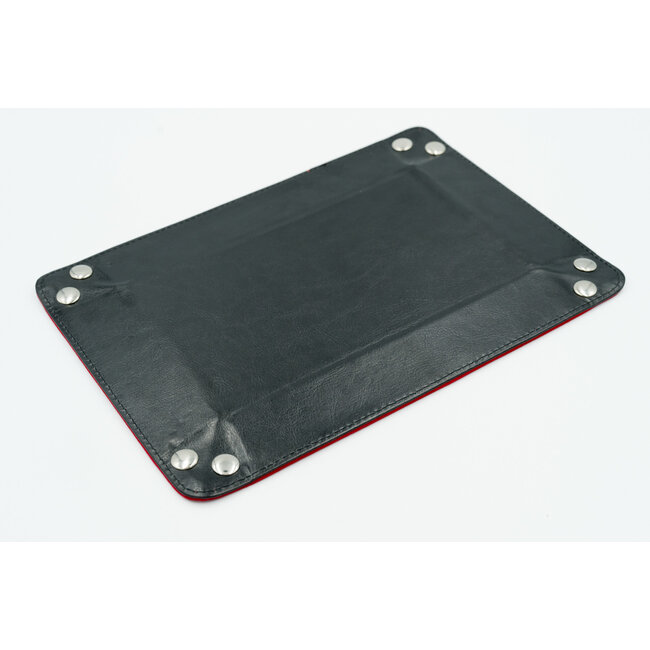 Würfelz Würfelz - Dice Tray: Rectangular - Red/Black