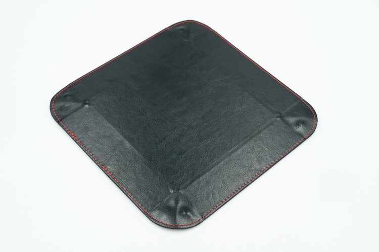 Würfelz Würfelz - Dice Tray: Square - Red/Black