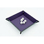 Würfelz Würfelz - Dice Tray: Square - Violet/Black