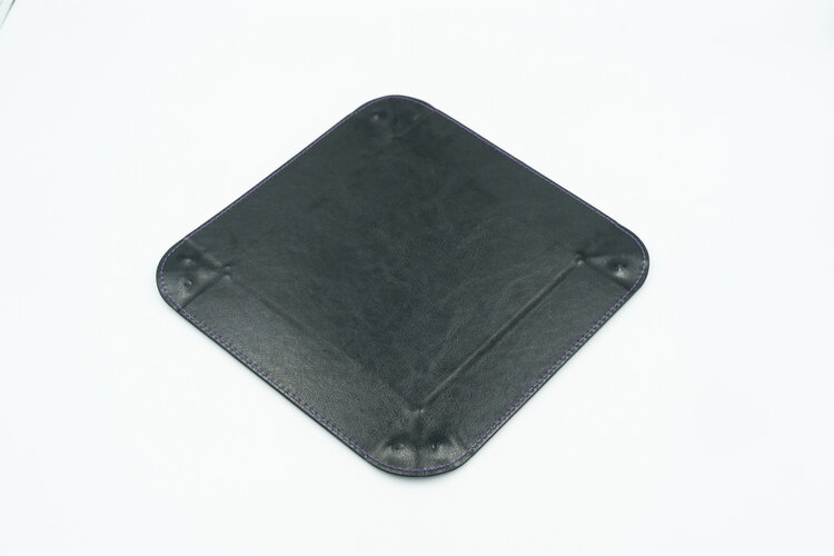Würfelz Würfelz - Dice Tray: Square - Violet/Black