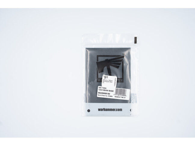 Games Workshop Warhammer Citadel: 100mm x 150mm Rectangular Base (1)