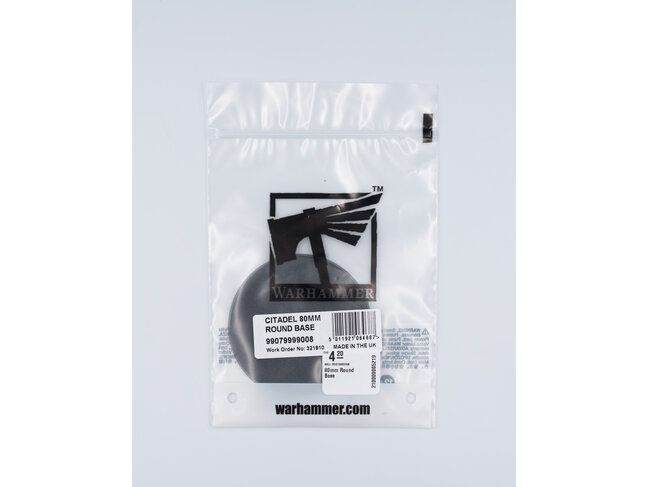 Games Workshop Warhammer Citadel: 80mm Round Base