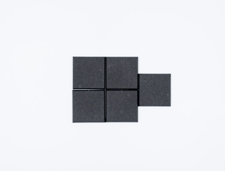 Games Workshop Warhammer Games Workshop - Citadel Bases: 40mm Square Bases (5)