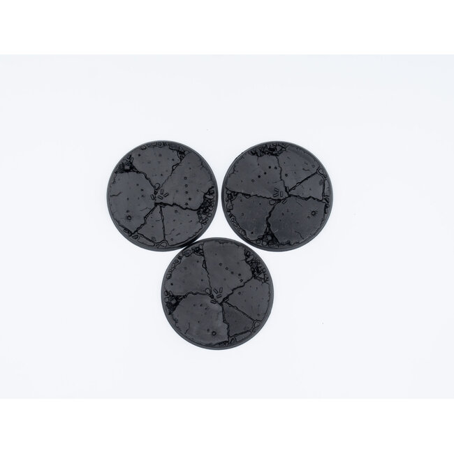 Games Workshop Games Workshop - Citadel Bases: 60mm Round Textures Bases (3 Pack)
