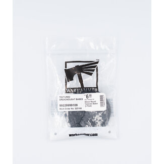 Games Workshop Citadel: 60mm Round Textured Bases (3 Pack)
