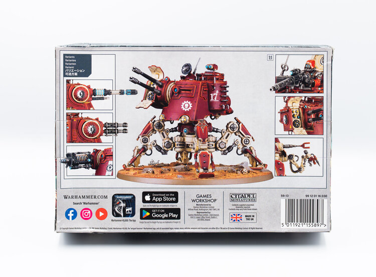 Games Workshop Warhammer Warhammer 40000 - Adeptus Mechanicus: Onager Dunecrawler