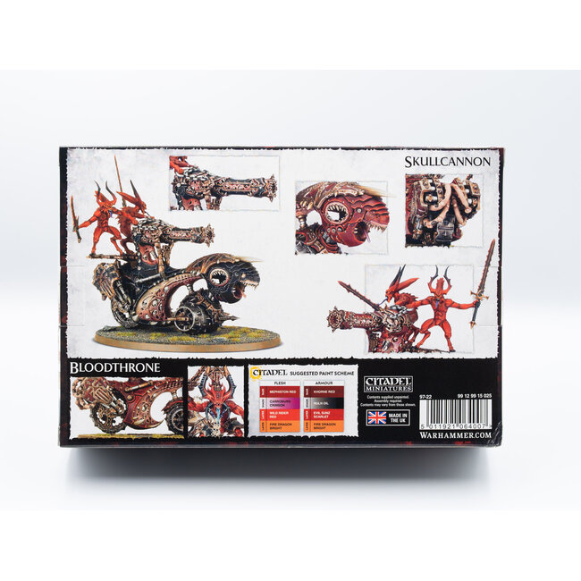 Games Workshop Warhammer Age of Sigmar - Blades of Khorne: Bloodthrone / Skull Cannon