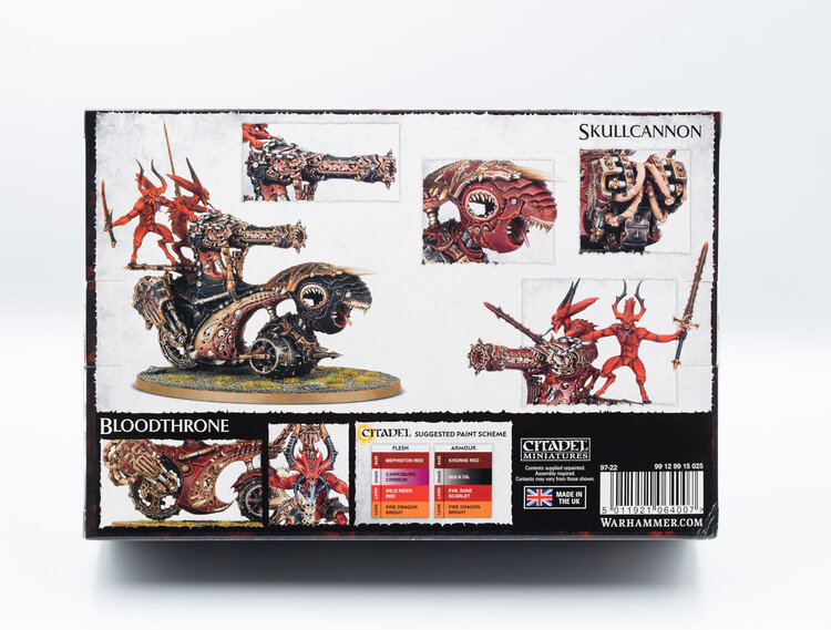 Games Workshop Warhammer Warhammer Age of Sigmar - Blades of Khorne: Bloodthrone / Skull Cannon