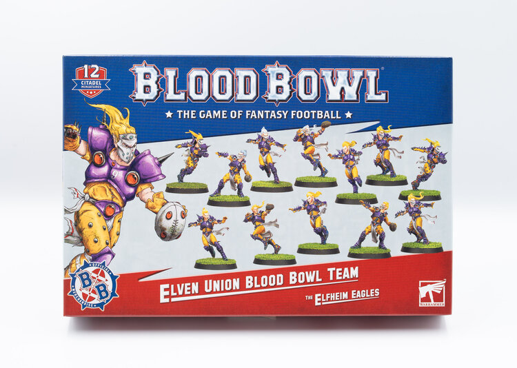 Games Workshop Warhammer Games Workshop - Warhammer - Blood Bowl: Elven Union Team