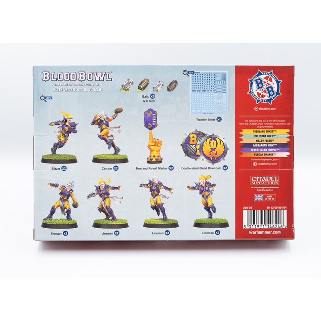 Games Workshop Games Workshop - Warhammer - Blood Bowl: Elven Union Team