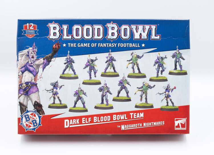 Games Workshop Warhammer Games Workshop - Warhammer - Blood Bowl: Dark Elf Team