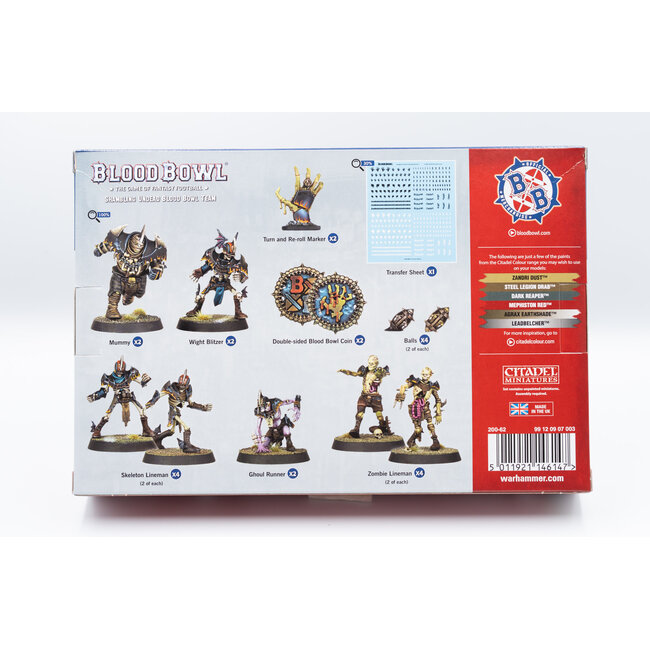 Games Workshop Games Workshop - Warhammer - Blood Bowl: Shambling Undead Team