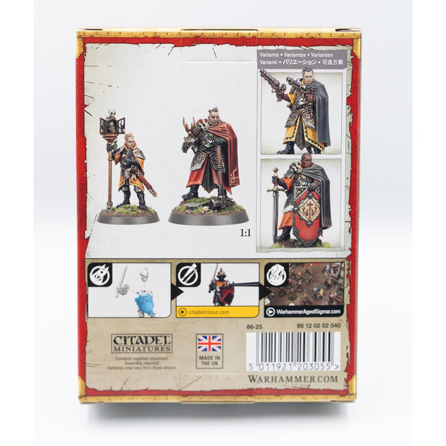 Games Workshop Warhammer Age of Sigmar - Cities of Sigmar: Freeguild Marshal and Relic Envoy