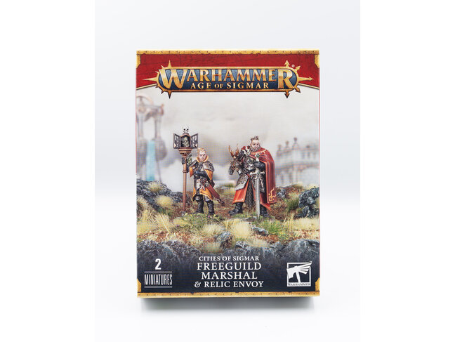 Games Workshop Warhammer Cities of Sigmar: Freeguild Marshal and Relic Envoy