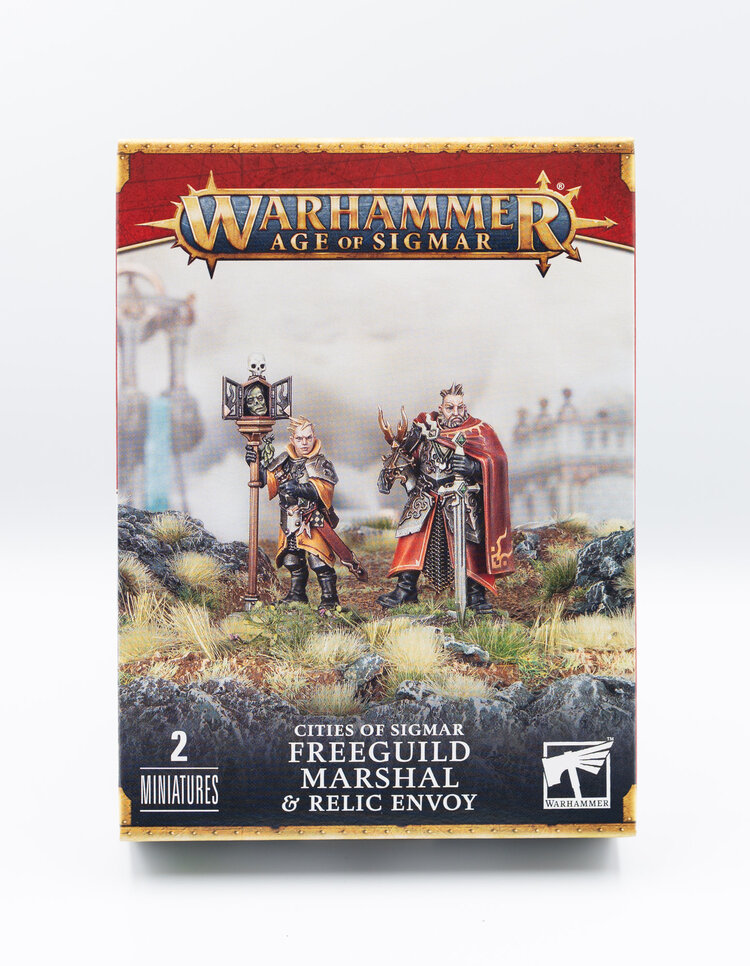 Games Workshop Warhammer Warhammer Age of Sigmar - Cities of Sigmar: Freeguild Marshal and Relic Envoy